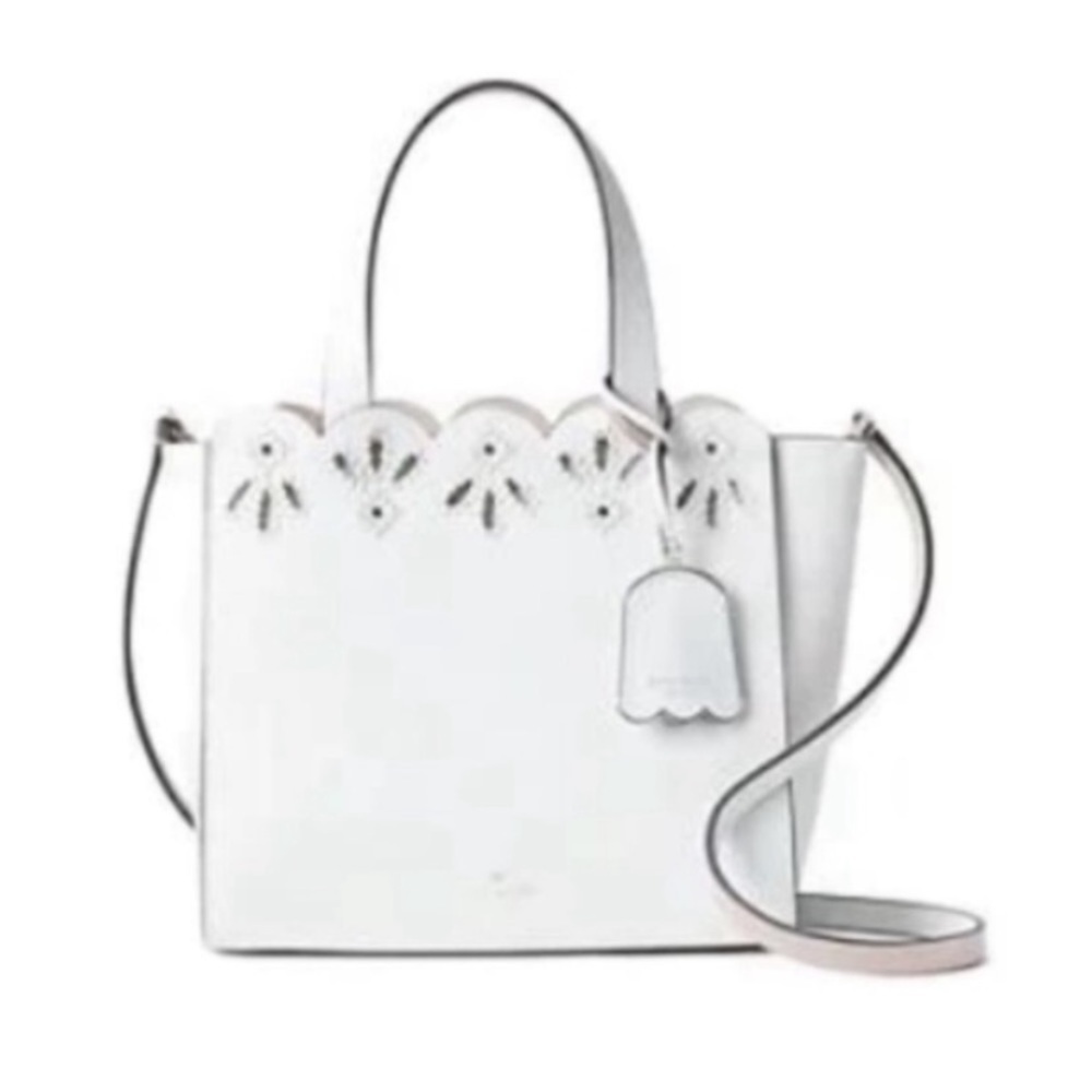Kate Spade Mini Mina Magnolia Street Eyelet satchel Bag Purse
